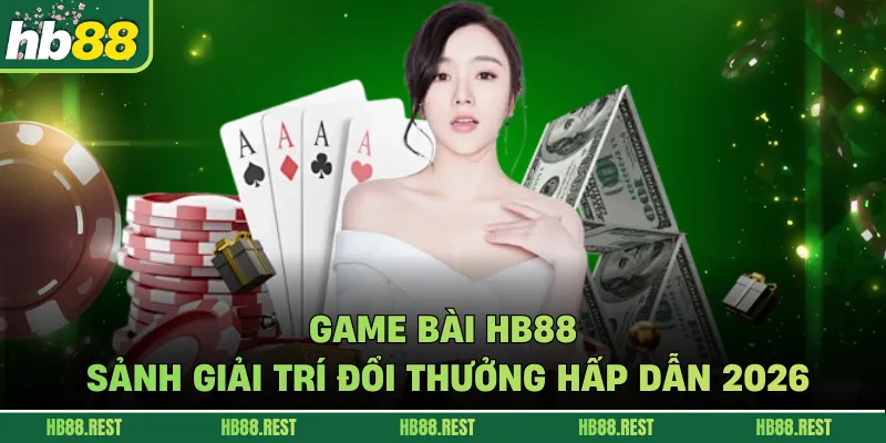 Game Bài Hb88 – Sảnh Giải Trí Đổi Thưởng Hấp Dẫn 2026